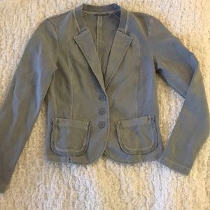 Slate Blue Cotton Jacket